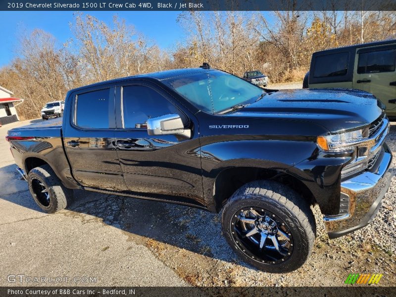 Black / Jet Black 2019 Chevrolet Silverado 1500 LT Crew Cab 4WD