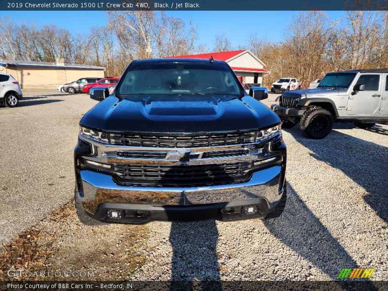 Black / Jet Black 2019 Chevrolet Silverado 1500 LT Crew Cab 4WD