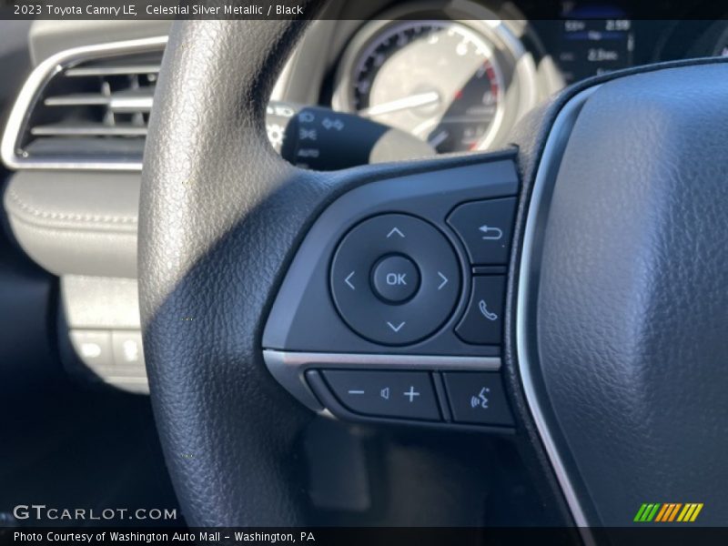 Celestial Silver Metallic / Black 2023 Toyota Camry LE