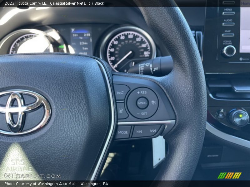 Celestial Silver Metallic / Black 2023 Toyota Camry LE