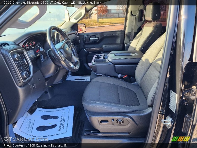 Black / Jet Black 2019 Chevrolet Silverado 1500 LT Crew Cab 4WD