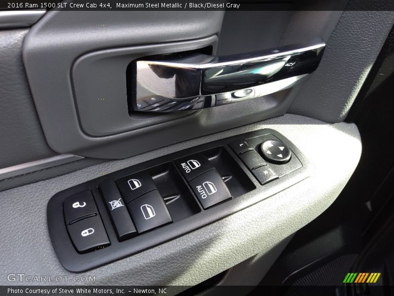 Maximum Steel Metallic / Black/Diesel Gray 2016 Ram 1500 SLT Crew Cab 4x4