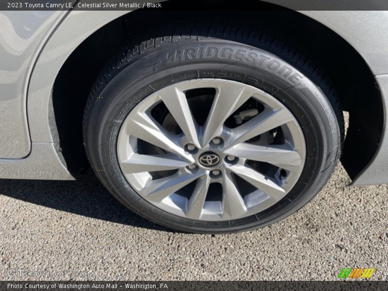 Celestial Silver Metallic / Black 2023 Toyota Camry LE