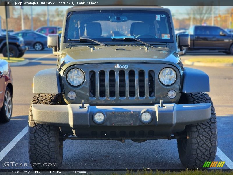 Tank / Black 2015 Jeep Wrangler Unlimited Sport 4x4