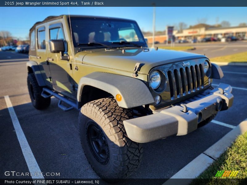 Tank / Black 2015 Jeep Wrangler Unlimited Sport 4x4