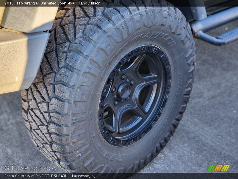Tank / Black 2015 Jeep Wrangler Unlimited Sport 4x4