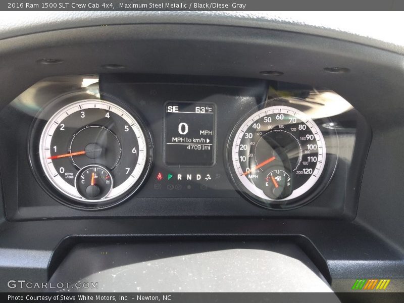  2016 1500 SLT Crew Cab 4x4 SLT Crew Cab 4x4 Gauges