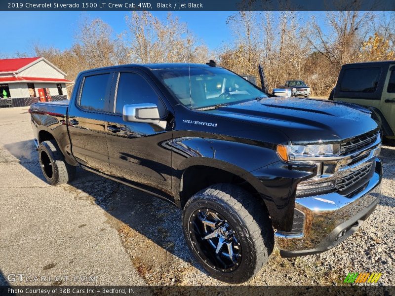 Black / Jet Black 2019 Chevrolet Silverado 1500 LT Crew Cab 4WD