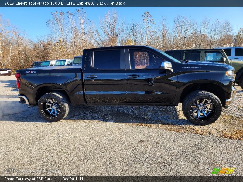 Black / Jet Black 2019 Chevrolet Silverado 1500 LT Crew Cab 4WD