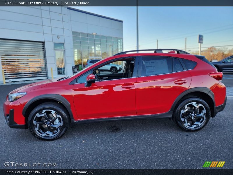  2023 Crosstrek Limited Pure Red