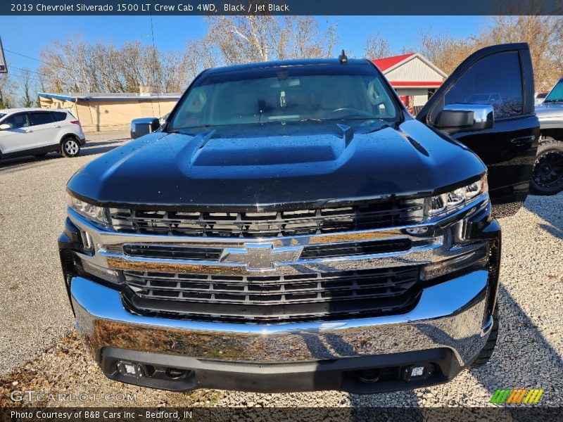 Black / Jet Black 2019 Chevrolet Silverado 1500 LT Crew Cab 4WD