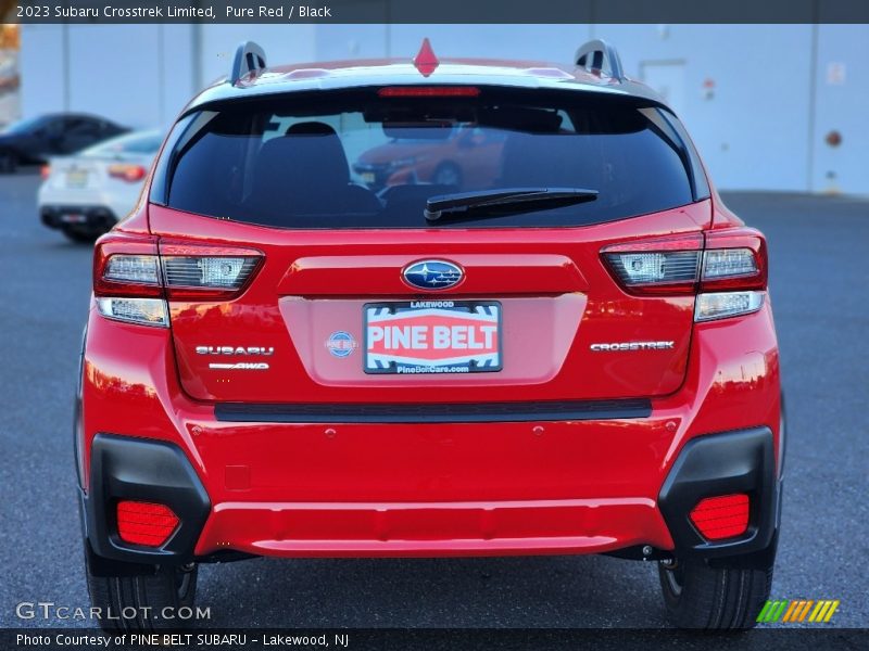 Pure Red / Black 2023 Subaru Crosstrek Limited