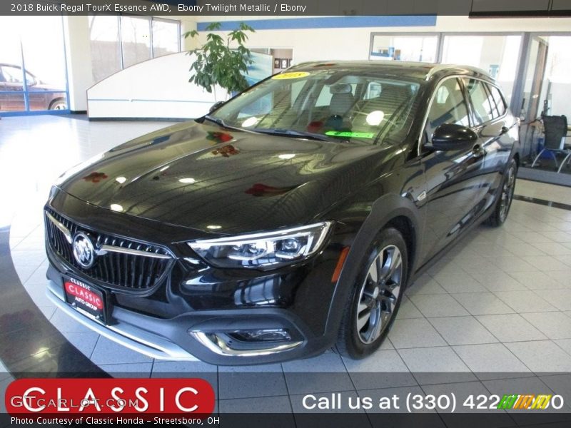 Ebony Twilight Metallic / Ebony 2018 Buick Regal TourX Essence AWD