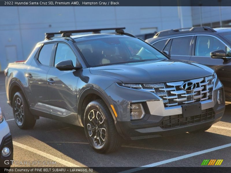 Hampton Gray / Black 2022 Hyundai Santa Cruz SEL Premium AWD