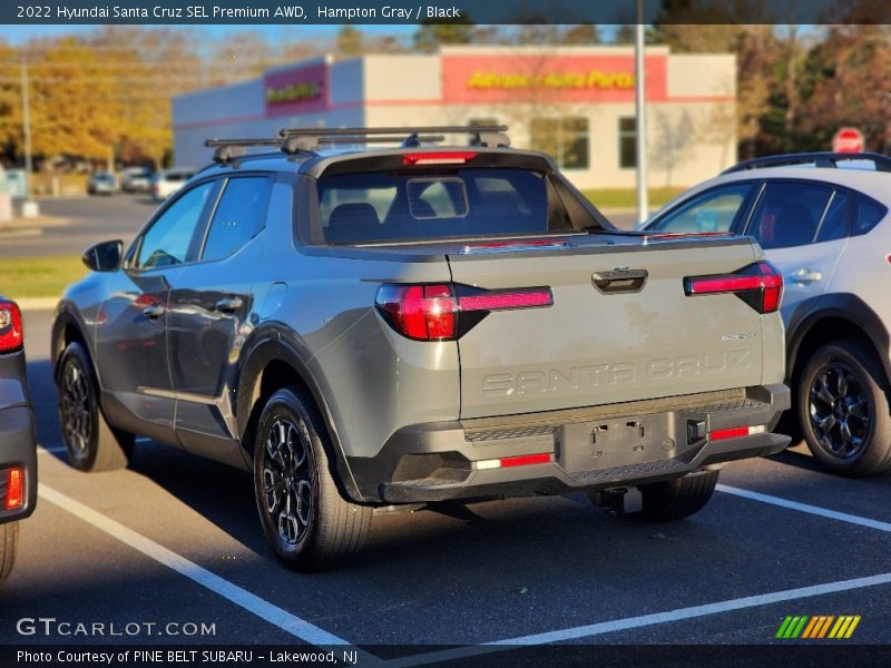 Hampton Gray / Black 2022 Hyundai Santa Cruz SEL Premium AWD