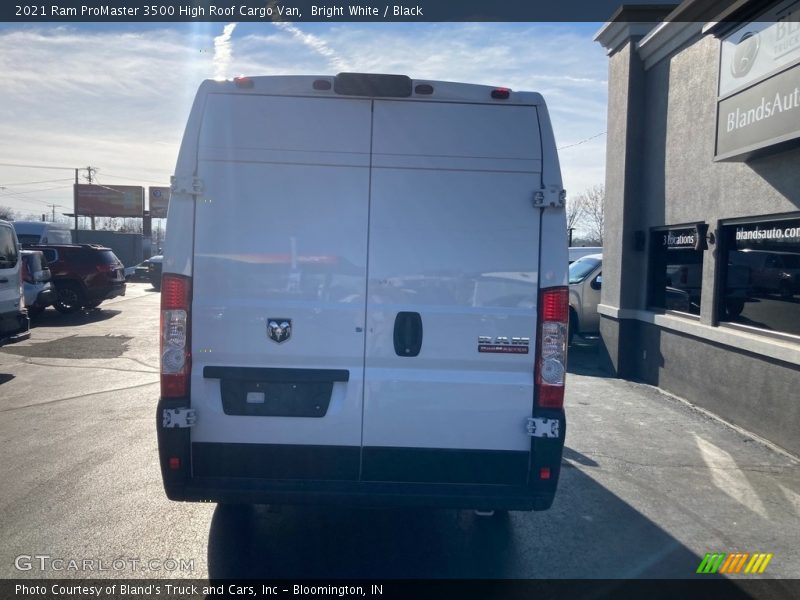 Bright White / Black 2021 Ram ProMaster 3500 High Roof Cargo Van
