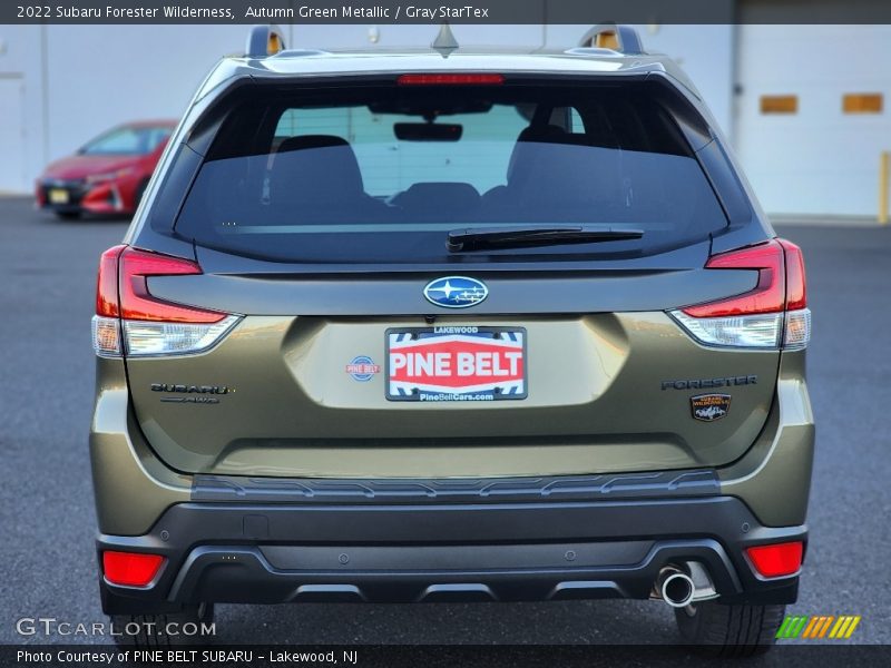 Autumn Green Metallic / Gray StarTex 2022 Subaru Forester Wilderness