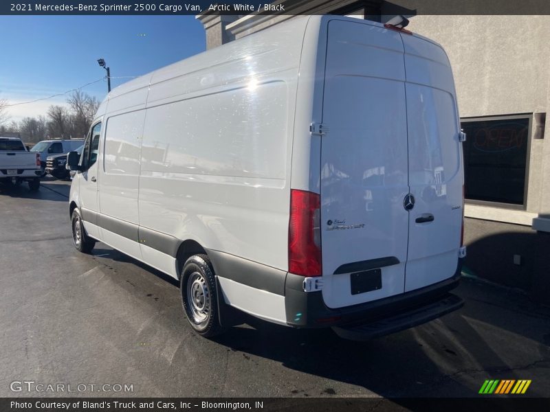 Arctic White / Black 2021 Mercedes-Benz Sprinter 2500 Cargo Van
