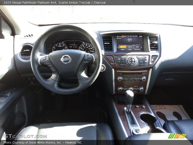 Dashboard of 2020 Pathfinder Platinum 4x4