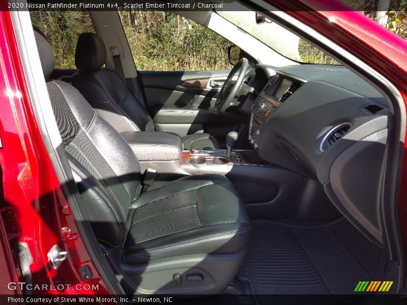 Front Seat of 2020 Pathfinder Platinum 4x4