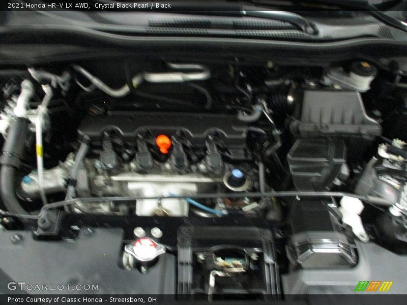 Crystal Black Pearl / Black 2021 Honda HR-V LX AWD