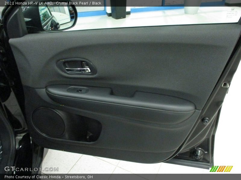 Crystal Black Pearl / Black 2021 Honda HR-V LX AWD