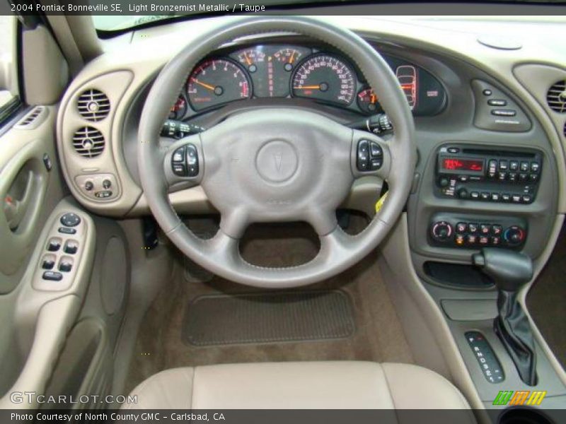 Light Bronzemist Metallic / Taupe 2004 Pontiac Bonneville SE