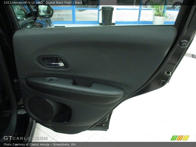 Crystal Black Pearl / Black 2021 Honda HR-V LX AWD