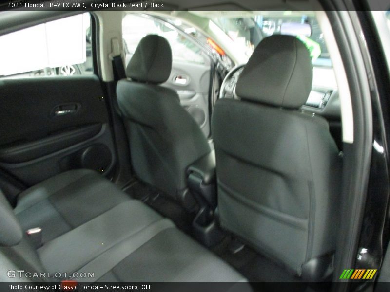 Crystal Black Pearl / Black 2021 Honda HR-V LX AWD