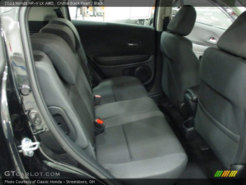 Crystal Black Pearl / Black 2021 Honda HR-V LX AWD
