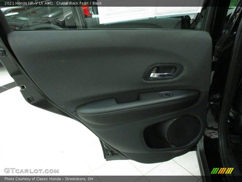 Crystal Black Pearl / Black 2021 Honda HR-V LX AWD