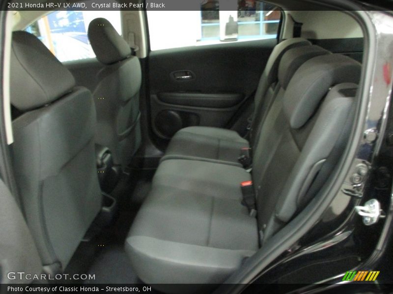 Crystal Black Pearl / Black 2021 Honda HR-V LX AWD