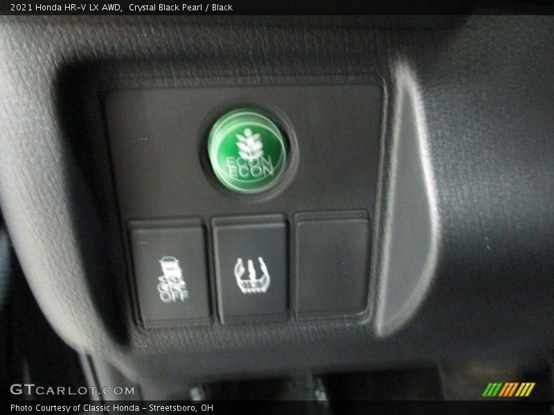 Crystal Black Pearl / Black 2021 Honda HR-V LX AWD