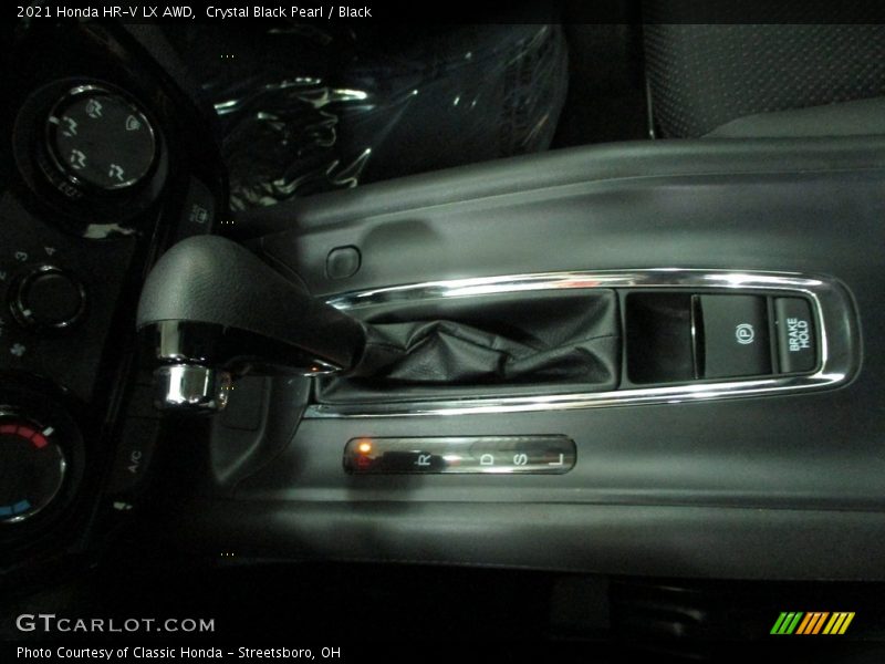 Crystal Black Pearl / Black 2021 Honda HR-V LX AWD