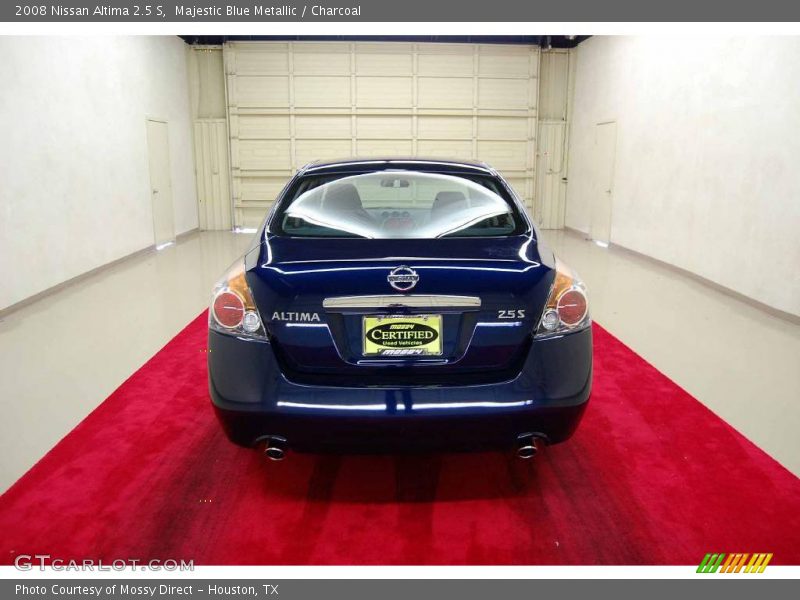 Majestic Blue Metallic / Charcoal 2008 Nissan Altima 2.5 S