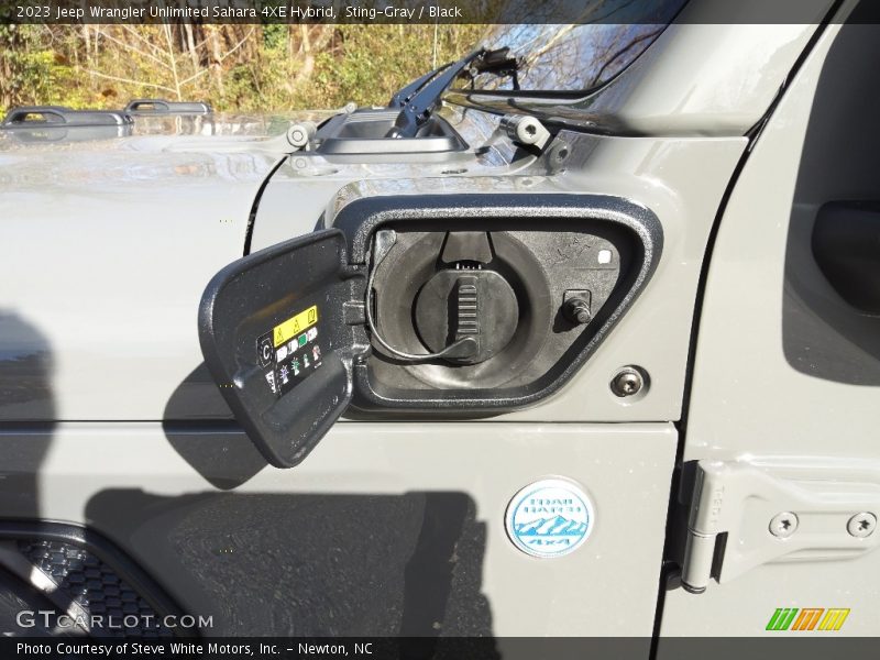 Sting-Gray / Black 2023 Jeep Wrangler Unlimited Sahara 4XE Hybrid