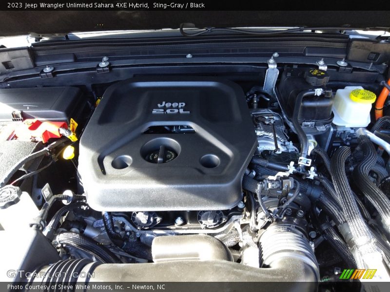 Sting-Gray / Black 2023 Jeep Wrangler Unlimited Sahara 4XE Hybrid
