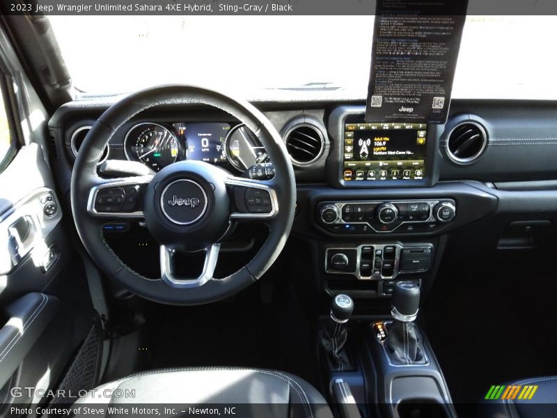 Sting-Gray / Black 2023 Jeep Wrangler Unlimited Sahara 4XE Hybrid