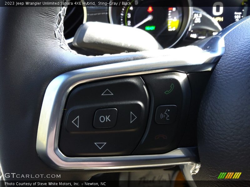 Sting-Gray / Black 2023 Jeep Wrangler Unlimited Sahara 4XE Hybrid