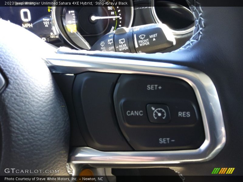 Sting-Gray / Black 2023 Jeep Wrangler Unlimited Sahara 4XE Hybrid