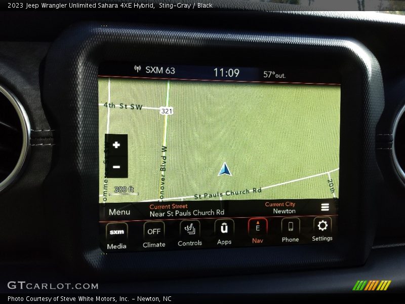 Sting-Gray / Black 2023 Jeep Wrangler Unlimited Sahara 4XE Hybrid