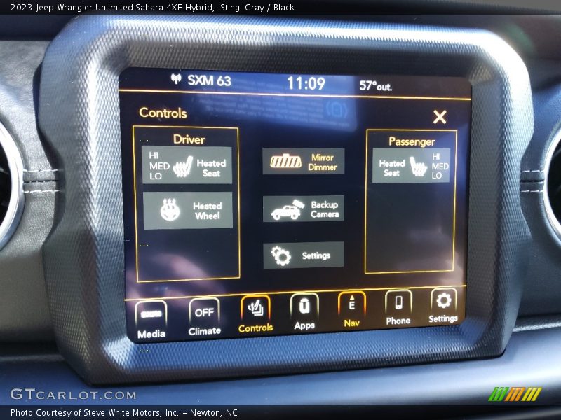 Sting-Gray / Black 2023 Jeep Wrangler Unlimited Sahara 4XE Hybrid