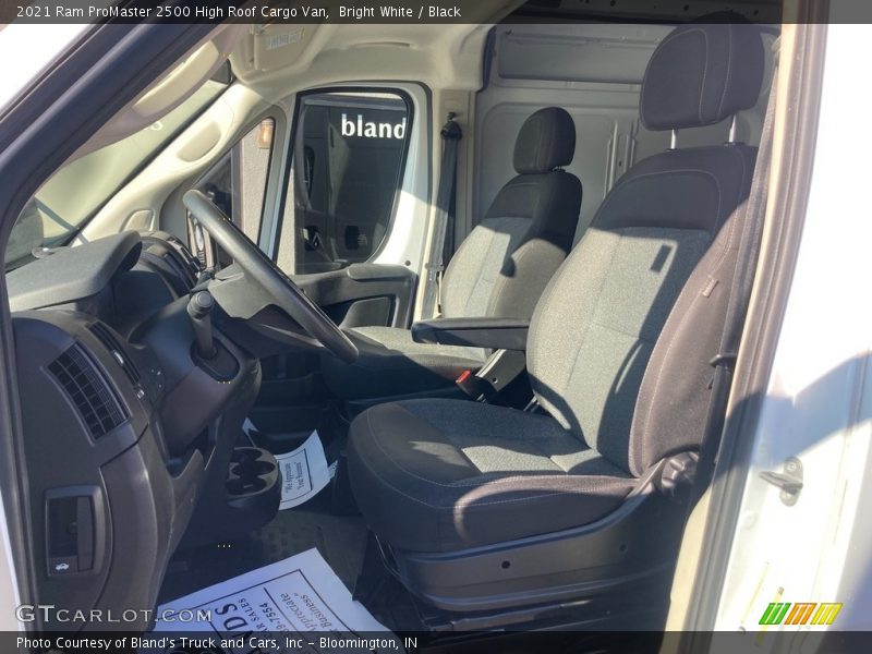Bright White / Black 2021 Ram ProMaster 2500 High Roof Cargo Van