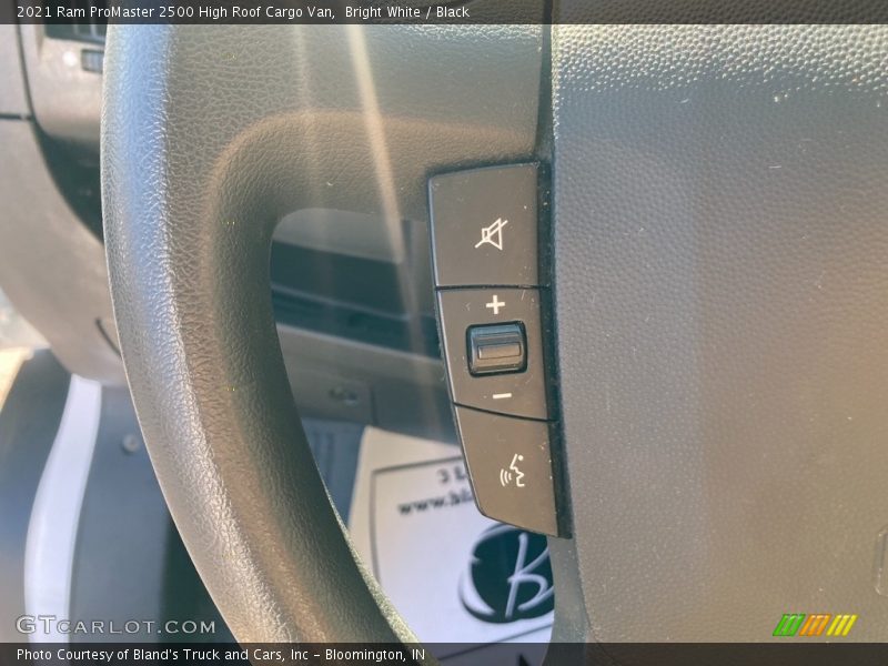 Bright White / Black 2021 Ram ProMaster 2500 High Roof Cargo Van