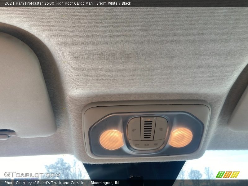 Bright White / Black 2021 Ram ProMaster 2500 High Roof Cargo Van