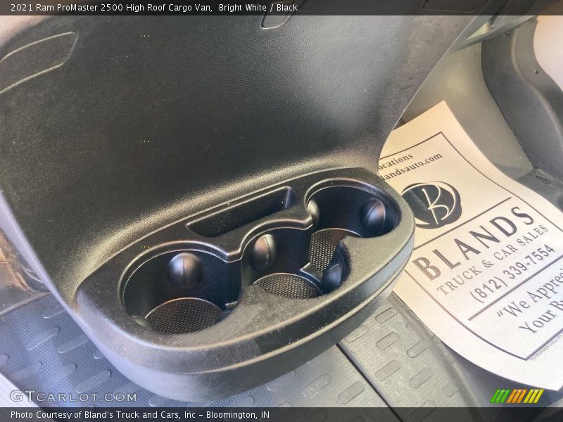 Bright White / Black 2021 Ram ProMaster 2500 High Roof Cargo Van