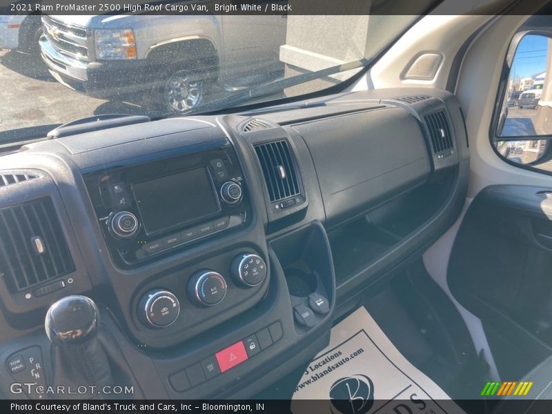 Bright White / Black 2021 Ram ProMaster 2500 High Roof Cargo Van