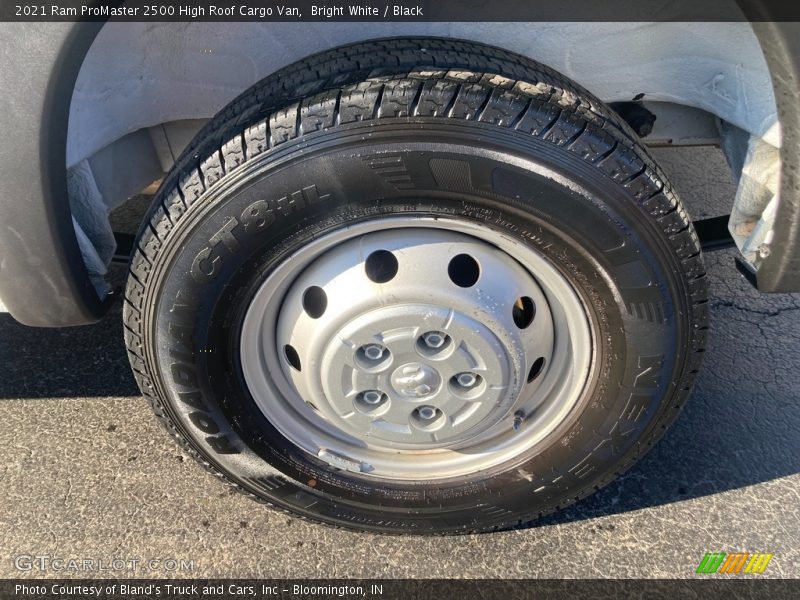 Bright White / Black 2021 Ram ProMaster 2500 High Roof Cargo Van