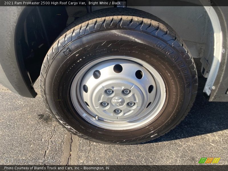 Bright White / Black 2021 Ram ProMaster 2500 High Roof Cargo Van