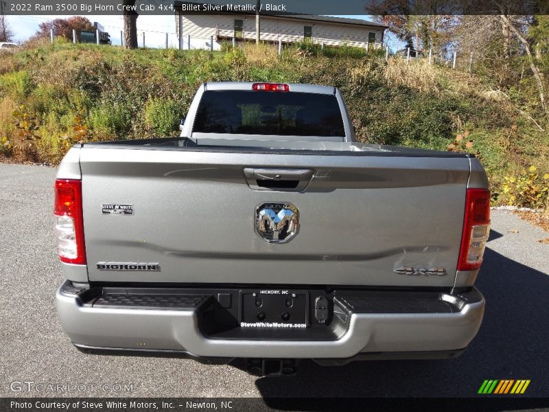 Billet Silver Metallic / Black 2022 Ram 3500 Big Horn Crew Cab 4x4